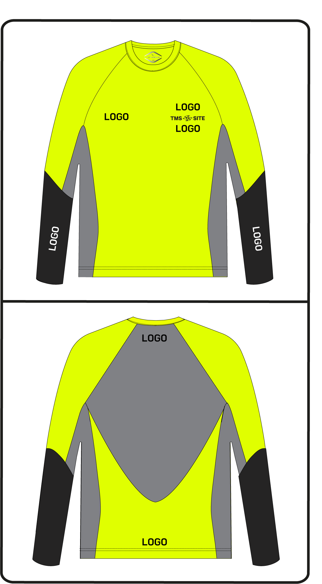 TMS.SITE logo placement: your company logo can be placed in numerous positions by utilizing various placement techniques.